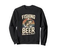 Fishing And Beer What Else Is There Retro Bass Sweatshirt