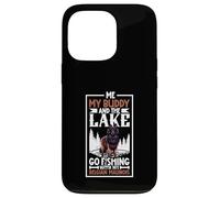 Fishing and Belgian Sheepdog Case for iPhone 13 Pro