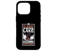 Fishing and Belgian Sheepdog Case for iPhone 16 Pro