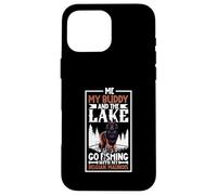 Fishing and Belgian Sheepdog Case for iPhone 16 Pro Max