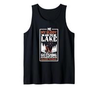 Fishing and Belgian Sheepdog Tank Top