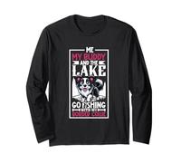 Fishing and Border Collie Long Sleeve T-Shirt