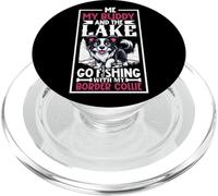Fishing and Border Collie PopSockets PopGrip for MagSafe