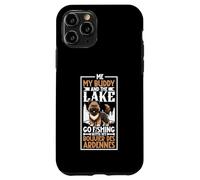 Fishing and Bouvier des Ardennes Case for iPhone 11 Pro