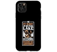 Fishing and Bouvier des Ardennes Case for iPhone 11 Pro Max