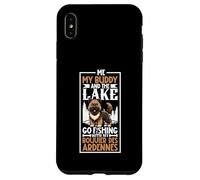 Fishing and Bouvier des Ardennes Case for iPhone XS Max