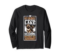 Fishing and Bouvier des Ardennes Long Sleeve T-Shirt