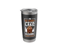 Fishing and Chow Chow Stainless Steel Insulated Tumbler