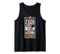 Fishing and Continental Bulldog Tank Top