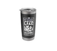 Fishing and Danish Spitz Stainless Steel Insulated Tumbler