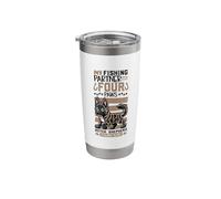 Fishing and Dutch Shepherd Stainless Steel Insulated Tumbler