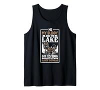 Fishing and Dutch Shepherd Tank Top