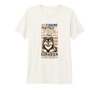 Fishing and Eurasier Premium T-Shirt