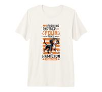 Fishing and Hamilton Hound Premium T-Shirt