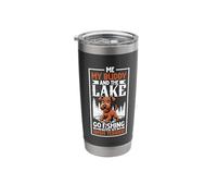 Fishing and Irish Terrier Stainless Steel Insulated Tumbler