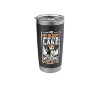 Fishing and Kerry Beagle Stainless Steel Insulated Tumbler