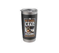 Fishing and King Shepherd Stainless Steel Insulated Tumbler