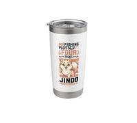 Fishing and Korean Jindo Stainless Steel Insulated Tumbler