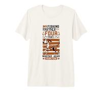 Fishing and Magyar Agár Premium T-Shirt