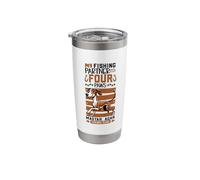 Fishing and Magyar Agár Stainless Steel Insulated Tumbler