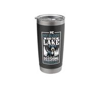 Fishing and Scottish Deerhound Stainless Steel Insulated Tumbler