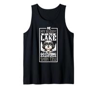 Fishing and Shih Tzu Tank Top