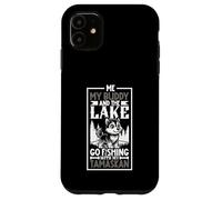 Fishing and Tamaskan Dog Case for iPhone 11