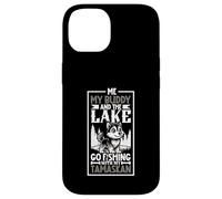 Fishing and Tamaskan Dog Case for iPhone 14