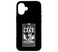 Fishing and Tamaskan Dog Case for iPhone 16