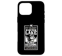 Fishing and Tamaskan Dog Case for iPhone 16 Pro Max