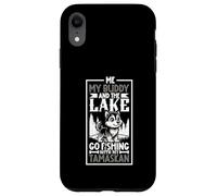 Fishing and Tamaskan Dog Case for iPhone XR