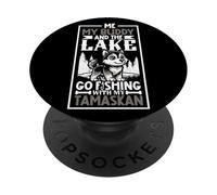 Fishing and Tamaskan Dog PopSockets Adhesive PopGrip