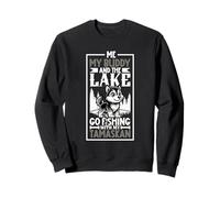 Fishing and Tamaskan Dog Sweatshirt