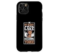 Fishing and Yorkshire Terrier Case for iPhone 11 Pro