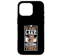 Fishing and Yorkshire Terrier Case for iPhone 16 Pro