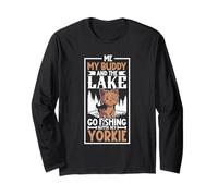 Fishing and Yorkshire Terrier Long Sleeve T-Shirt