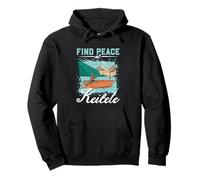 Fishing at Keitele Pullover Hoodie