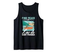 Fishing at Lac de Saint-Pardoux Tank Top