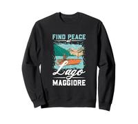 Fishing at Lago Maggiore Sweatshirt
