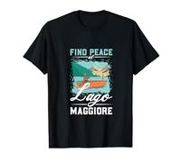 Fishing at Lago Maggiore T-Shirt
