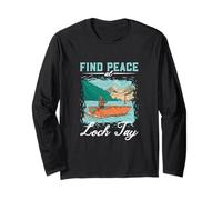 Fishing at Loch Tay Long Sleeve T-Shirt