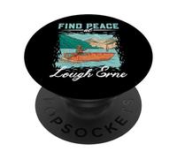 Fishing at Lough Erne PopSockets Adhesive PopGrip