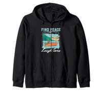 Fishing at Lough Erne Zip Hoodie