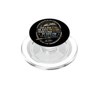 Fishing Badge Teach A Man To Fish Vintage Angler Gift PopSockets PopGrip for MagSafe