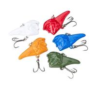 Fishing Bait - Artificial Realistic 5 Pieces - Float with Realistic Movement Added Sound Built-in Accessories for the Swimming Father