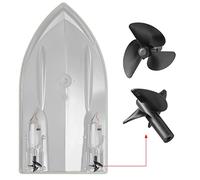 Fishing Bait Boat Accessories - Spare Propellers (3 Blades, 1 Pair)