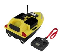 Fishing Bait Boat with GPS, Remote Control, Double Motors, 12000mAh Battery, 500M Range, 40 Positioning Points, 3 Bait Compartments for Easy Fishing