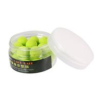 Fishing Bait Boilies Floating Ball Beads Feeder Artificial Carp Baits Lure, Green, 11mm