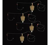 Fishing Bait Cage,4PCS Lightweight Portable Fishing Lure Bait Trap Basket Feeder Fish Tackle Accessories (20g 4pcs)