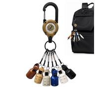 Fishing Bait Guard - Squid Hook Safety, 25.59in 6 Pack Hook Guard, Durable Colorful Hooks Guards with Soft Layer, Outdoor Angler Equipment for Freshwater Saltwater, Beginner Fishermen Accessories Set